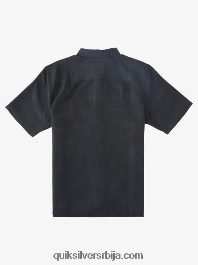 мушкарци Quiksilver кошуља кратких рукава ватерман манеле баи црн Z824VN798