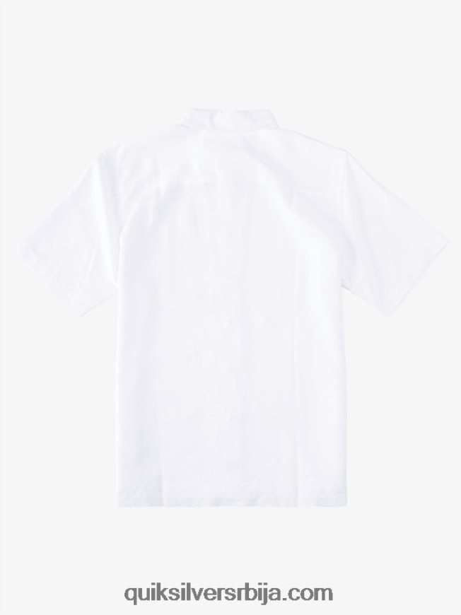 мушкарци Quiksilver кошуља кратких рукава ватерман манеле баи бео Z824VN799