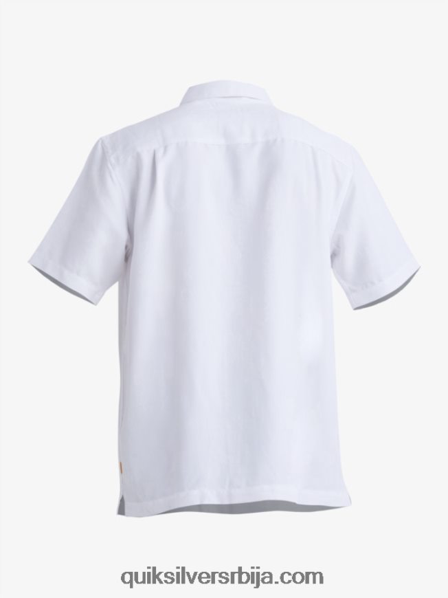 мушкарци Quiksilver кошуља кратких рукава ватерман манеле баи бео Z824VN799