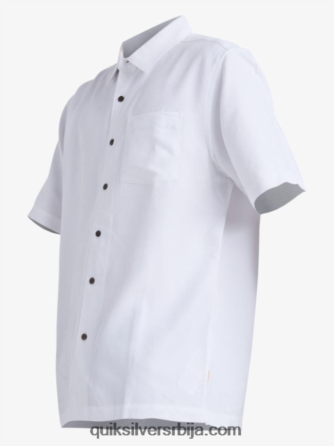мушкарци Quiksilver кошуља кратких рукава ватерман манеле баи бео Z824VN799