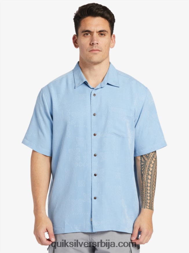 мушкарци Quiksilver кошуља кратких рукава ватерман манеле баи сумрачно плаво Z824VN800