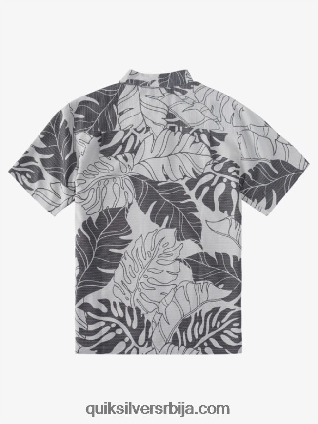 мушкарци Quiksilver водењак под балдахином хавајска кошуља ајкула испод крошње Z824VN865