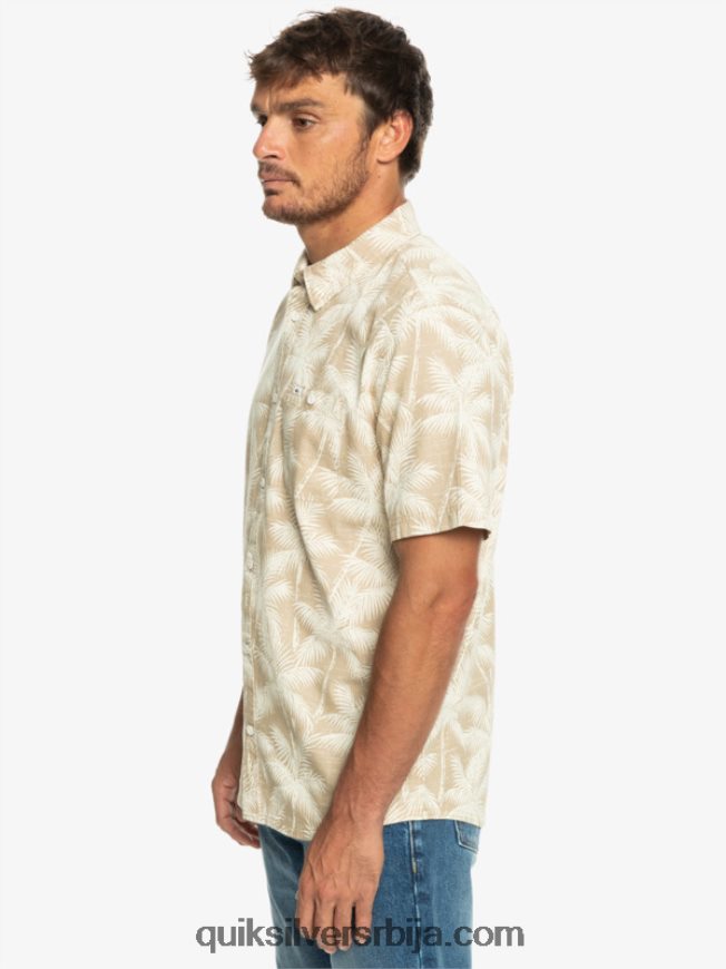 мушкарци Quiksilver краткотрајна кошуља кратких рукава плаге пролазни тренутак Z824VN994