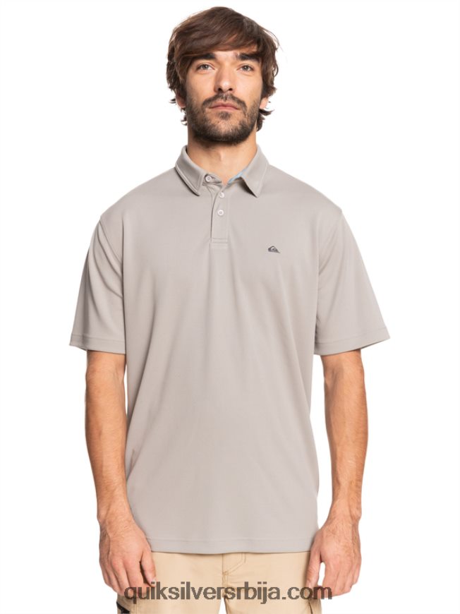 мушкарци Quiksilver Ватерман поло мајица кратких рукава кремена сива Z824VN99
