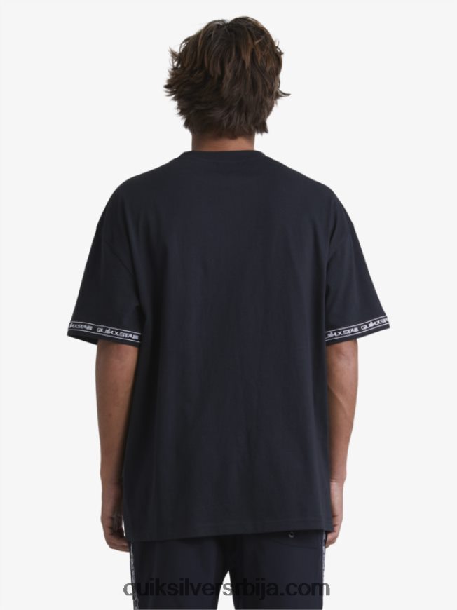 мушкарци Quiksilver x Stab Мајица 90-их црн Z824VN1865