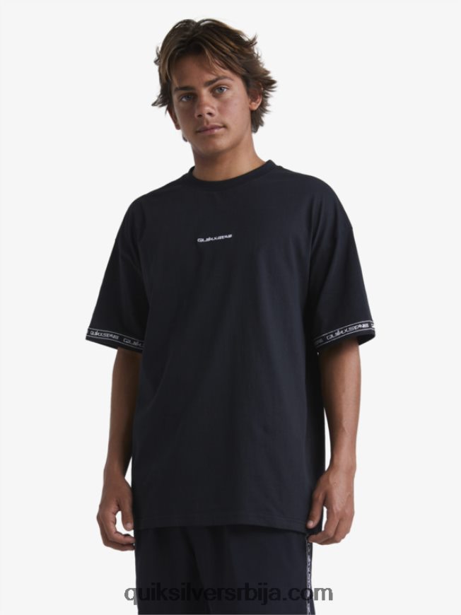 мушкарци Quiksilver x Stab Мајица 90-их црн Z824VN1865