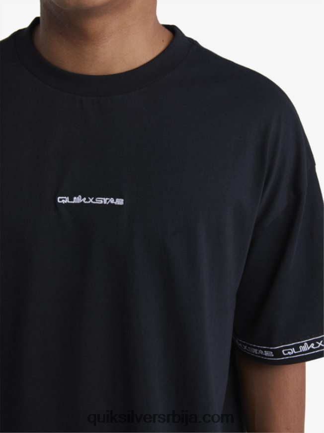 мушкарци Quiksilver x Stab Мајица 90-их црн Z824VN1865