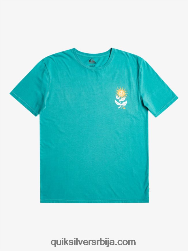 мушкарци Quiksilver сун блоом мајица бриттани блуе Z824VN1021