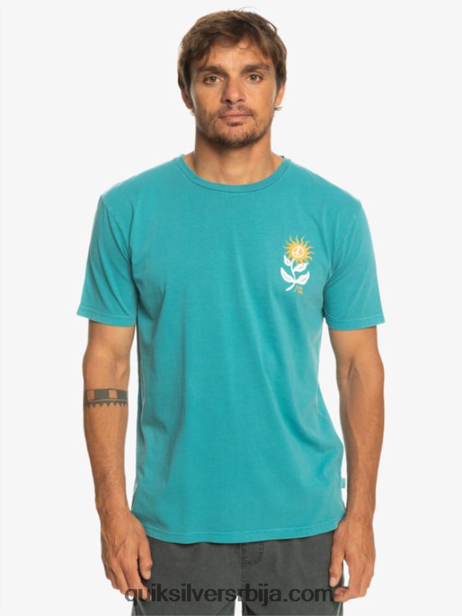 мушкарци Quiksilver сун блоом мајица бриттани блуе Z824VN1021