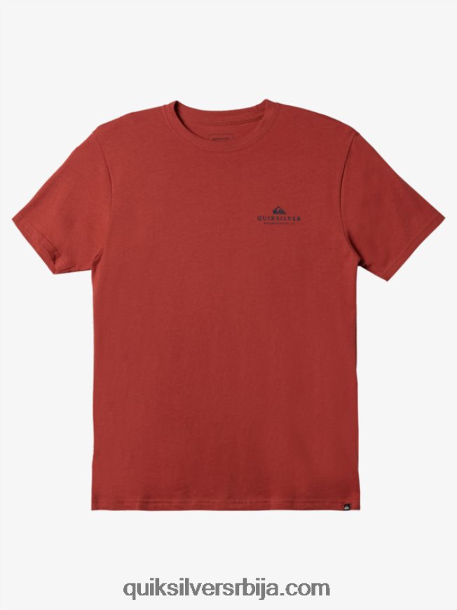 мушкарци Quiksilver мајица морске палме марсала Z824VN1022