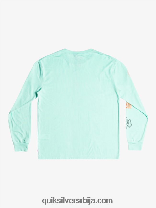 мушкарци Quiksilver фрагмент мајице дугих рукава природе стакло за плажу Z824VN1037