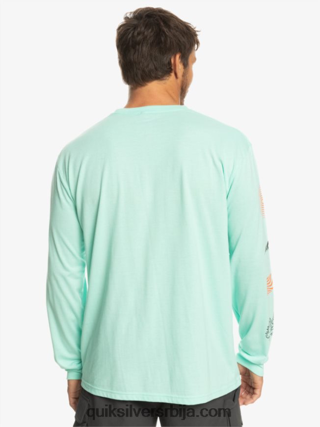 мушкарци Quiksilver фрагмент мајице дугих рукава природе стакло за плажу Z824VN1037