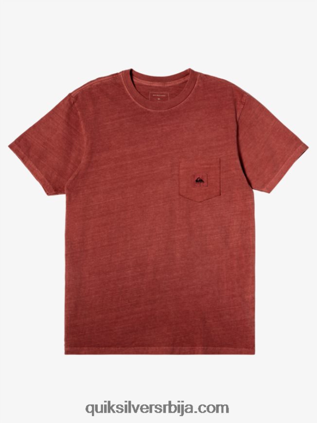 мушкарци Quiksilver мајица под мисије марсала Z824VN1043