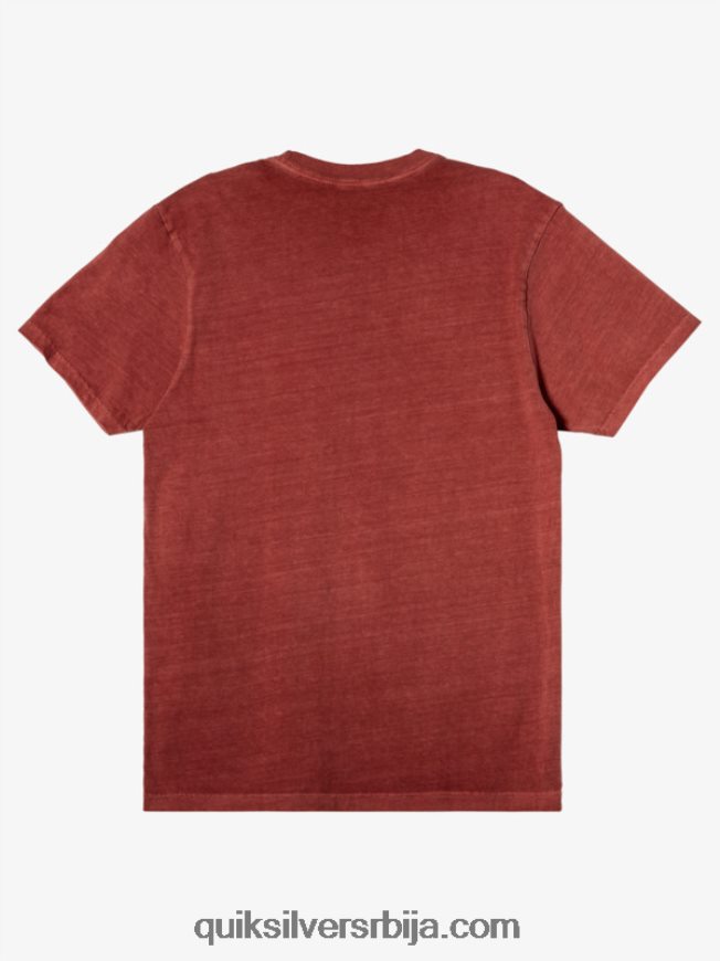мушкарци Quiksilver мајица под мисије марсала Z824VN1043