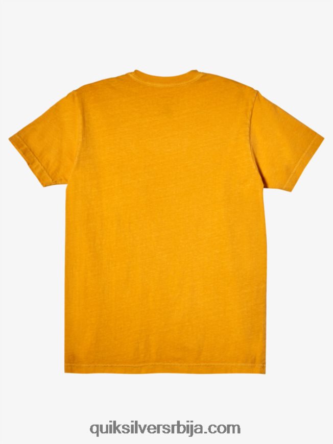 мушкарци Quiksilver мајица под мисије сјајно злато Z824VN1045