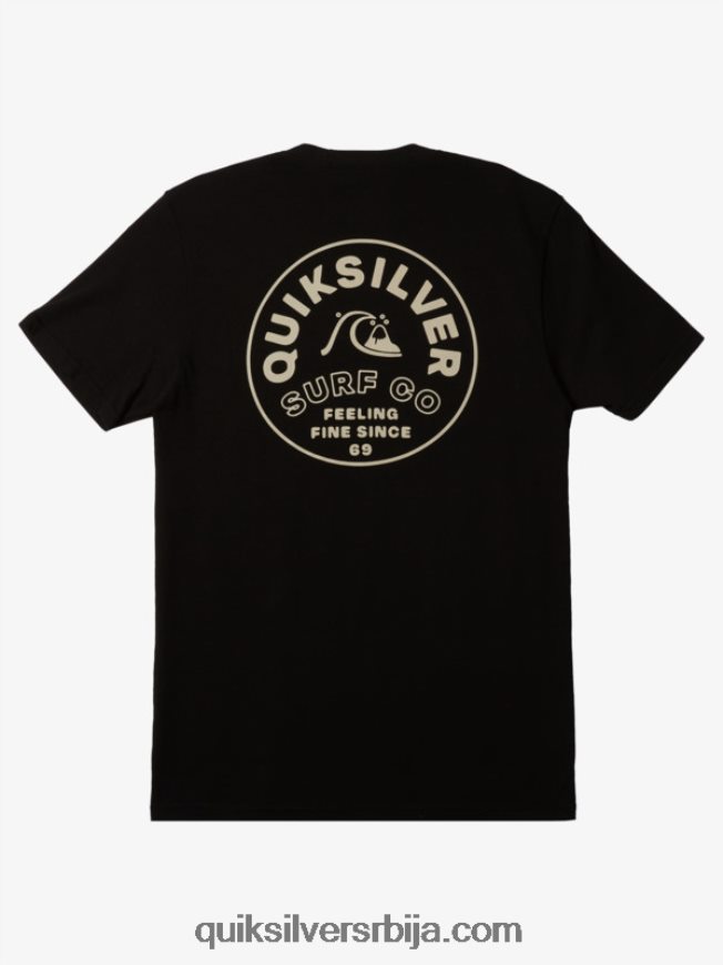 мушкарци Quiksilver безвременска спин мајица црн Z824VN106