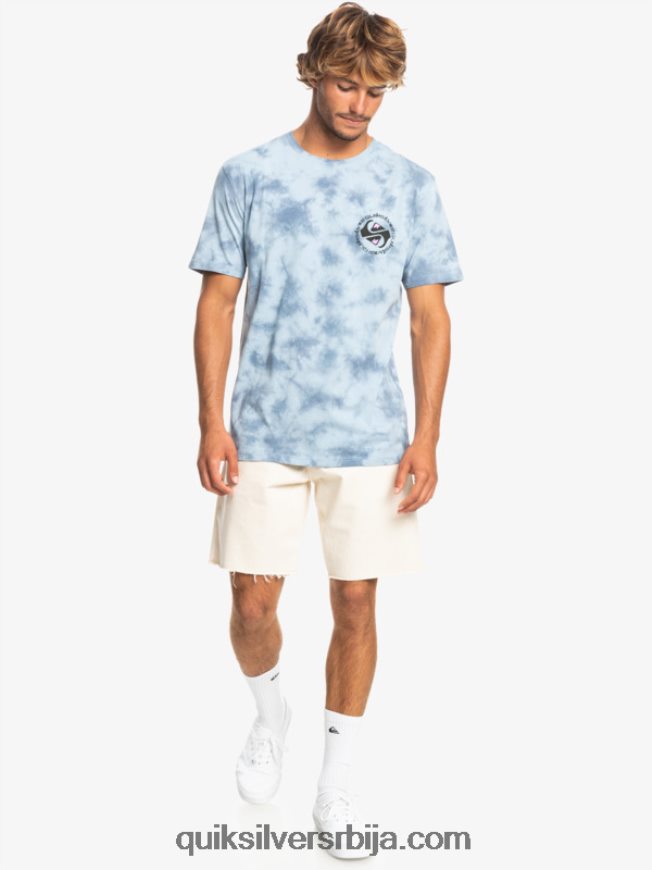 мушкарци Quiksilver омни круг мајица небеско плаветнило Z824VN1070