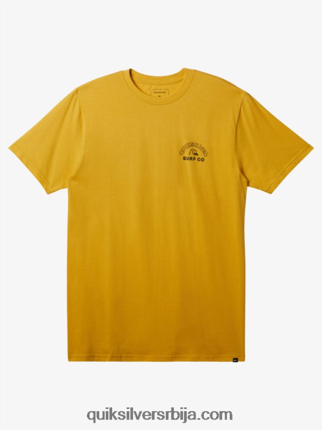 мушкарци Quiksilver безвременска спин мајица жуманце жуто Z824VN108