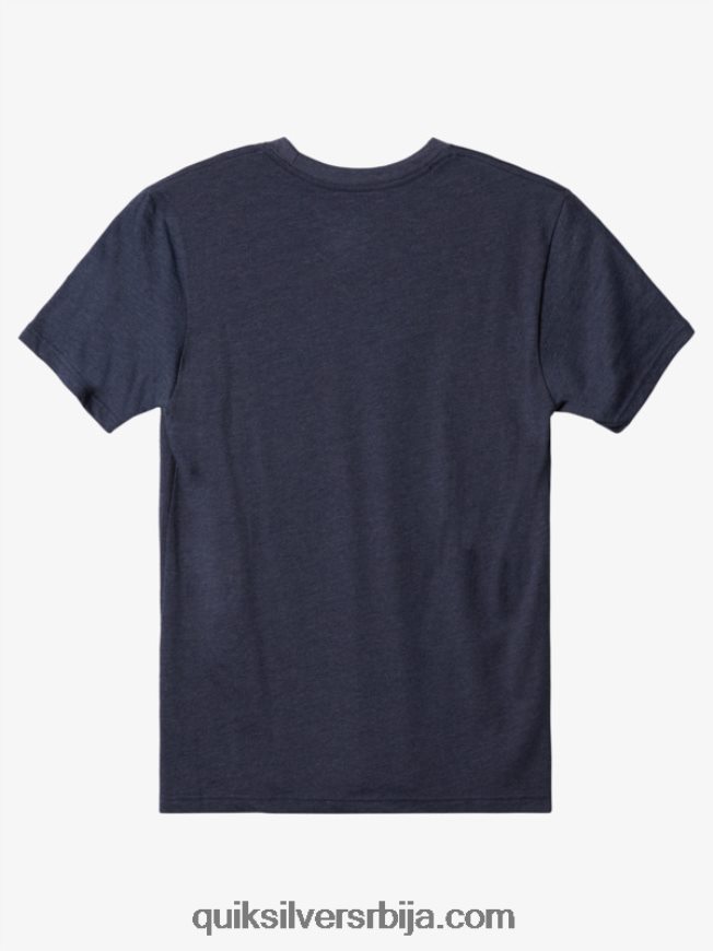 мушкарци Quiksilver омни мајица са каром морнарски блејзер хеатхер Z824VN1101