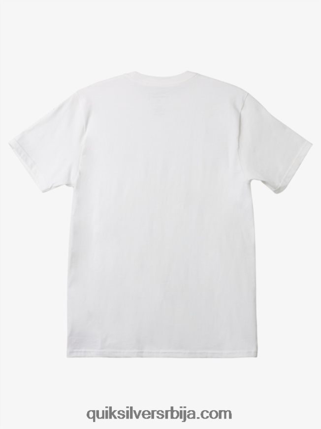 мушкарци Quiksilver мв мини мајица са логом бео Z824VN110