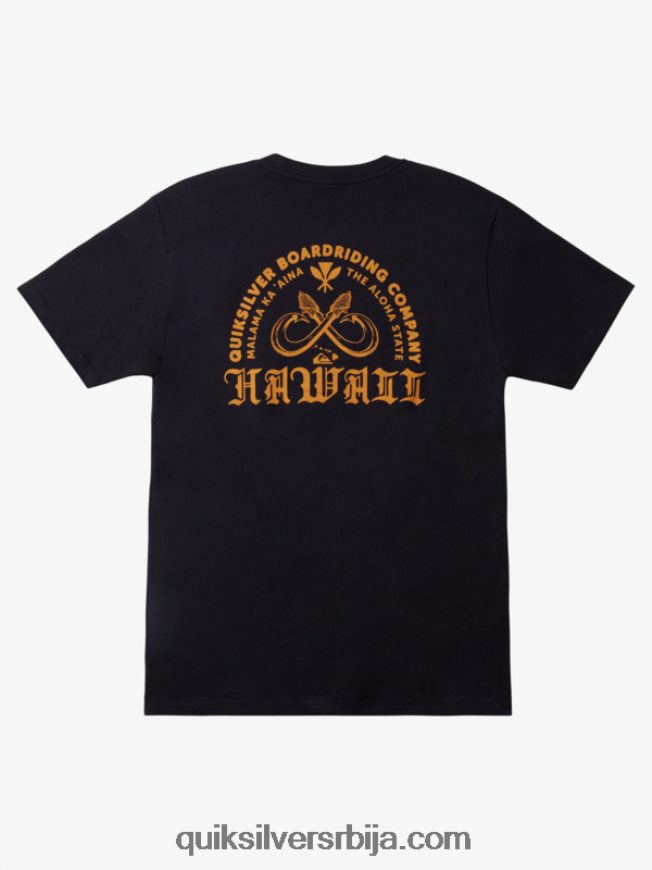 мушкарци Quiksilver хавајска мајица са дуплом рибљом удицом морнарски сако Z824VN1112
