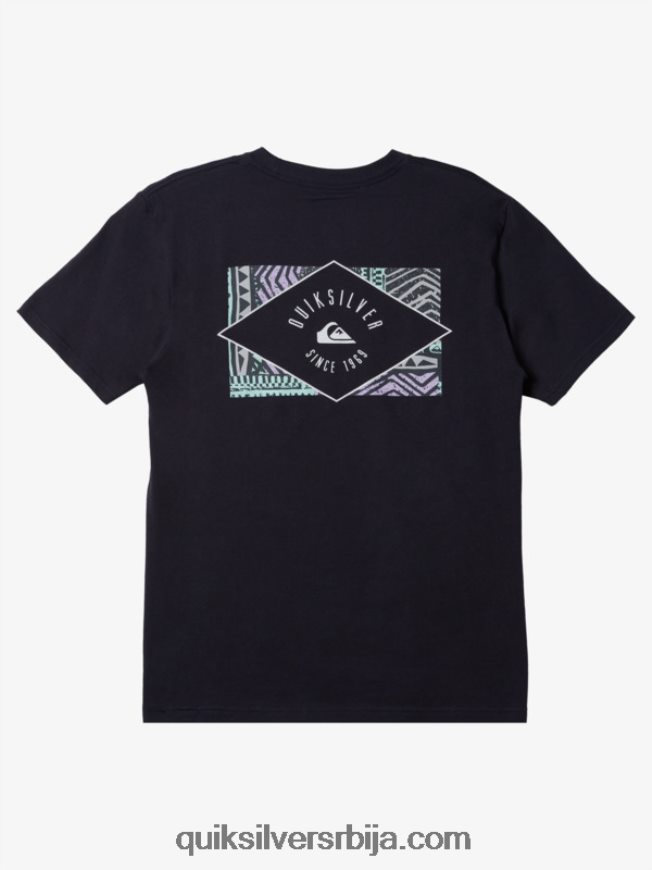 мушкарци Quiksilver мајица са заобљеним линијама морнарски сако Z824VN1120
