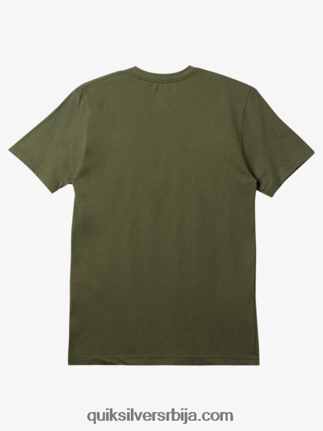 мушкарци Quiksilver мв мини мајица са логом детелина са четири листа Z824VN112