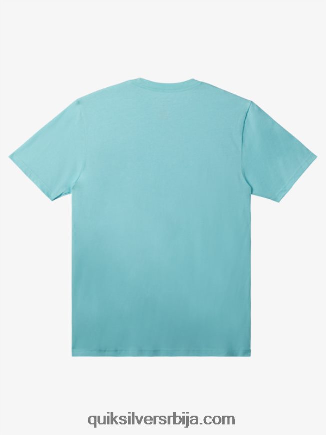 мушкарци Quiksilver мв мини мајица са логом анђео плави Z824VN113