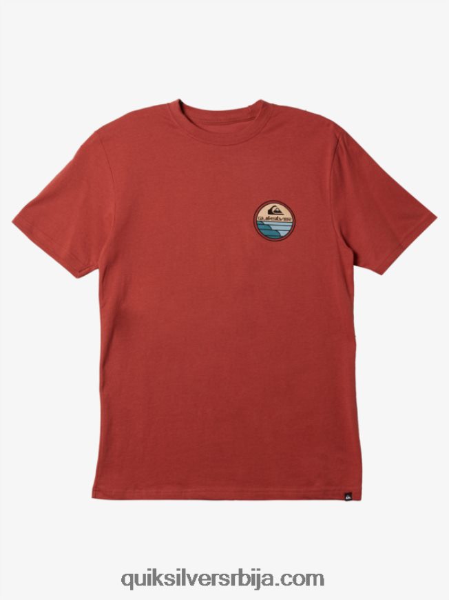 мушкарци Quiksilver мајица са сликовитим путовањем марсала Z824VN1145
