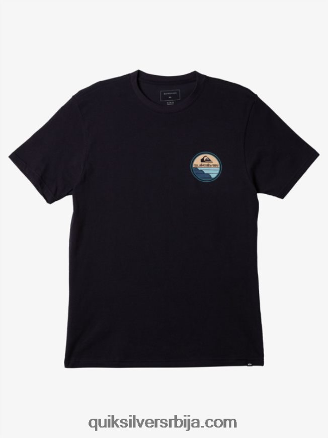 мушкарци Quiksilver мајица са сликовитим путовањем морнарски сако Z824VN1147