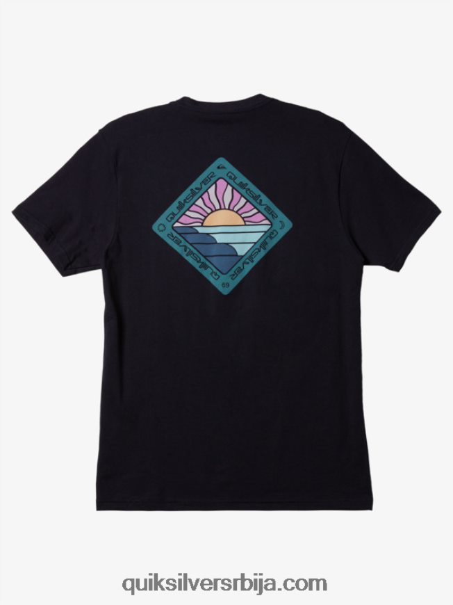 мушкарци Quiksilver мајица са сликовитим путовањем морнарски сако Z824VN1147
