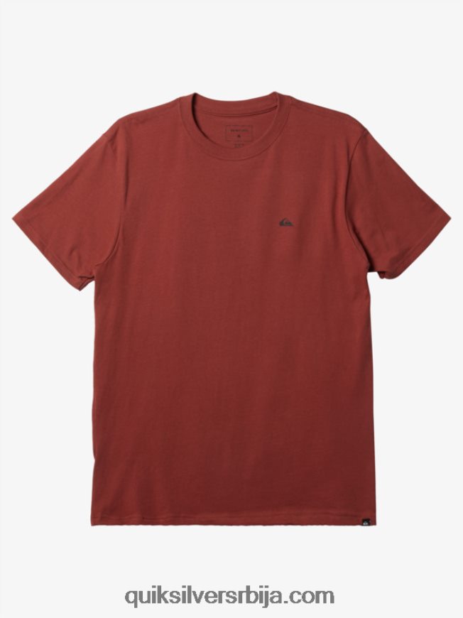 мушкарци Quiksilver мв мини мајица са логом марсала Z824VN115