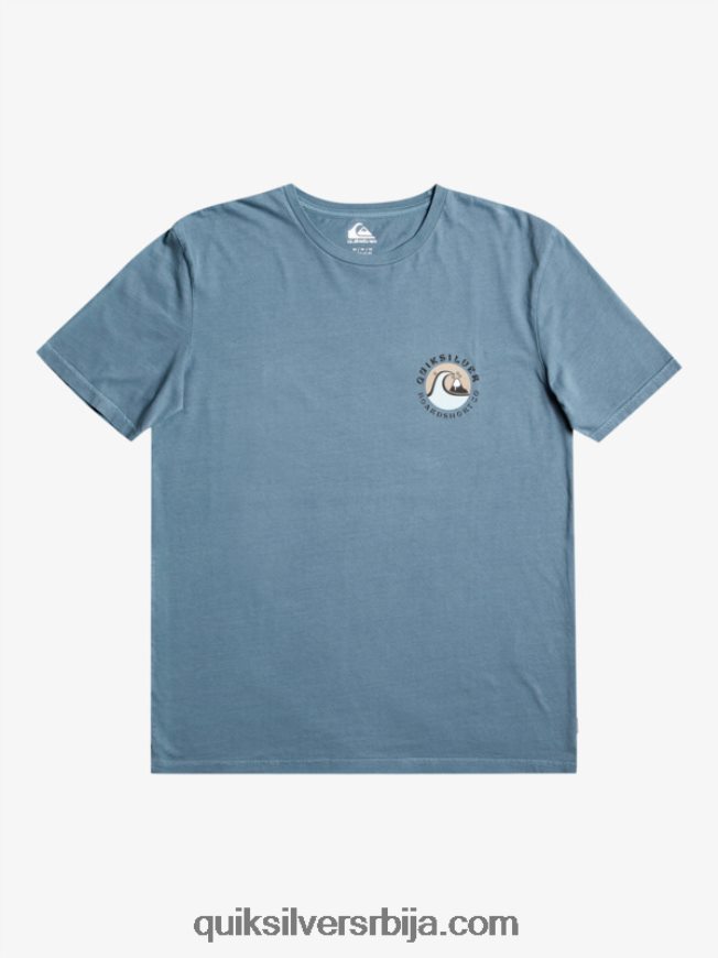 мушкарци Quiksilver кс мајица са печатом са мехурићима берингово море Z824VN1158