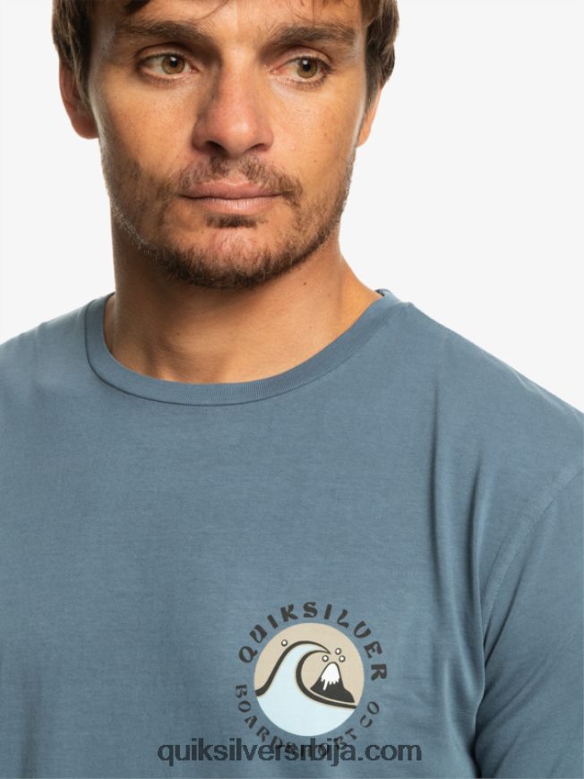 мушкарци Quiksilver кс мајица са печатом са мехурићима берингово море Z824VN1158