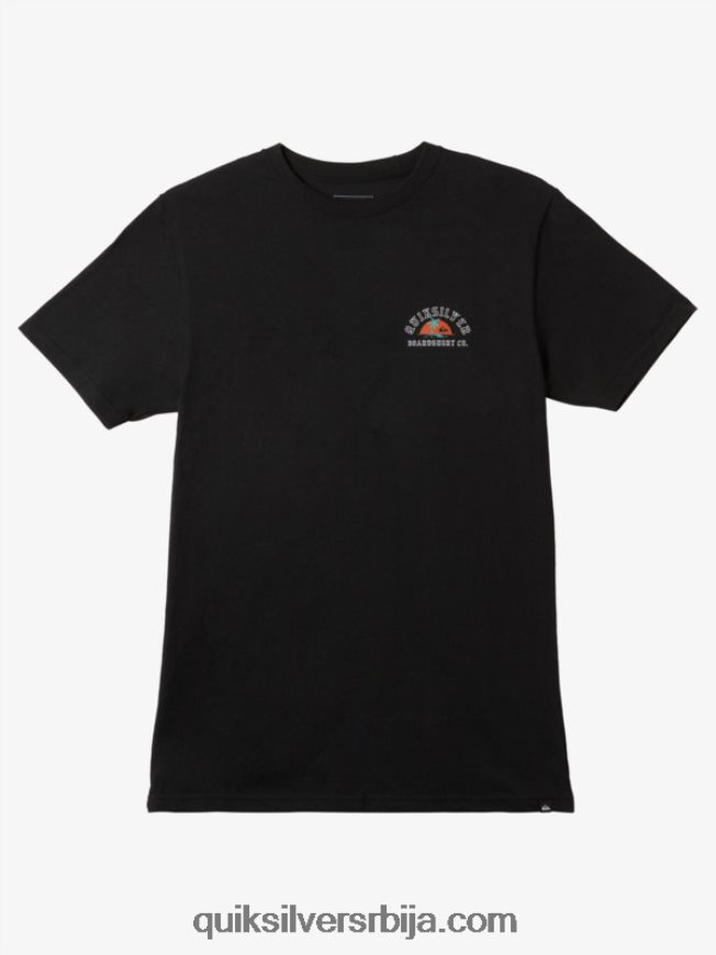 мушкарци Quiksilver најзад сама мајица црн Z824VN1163