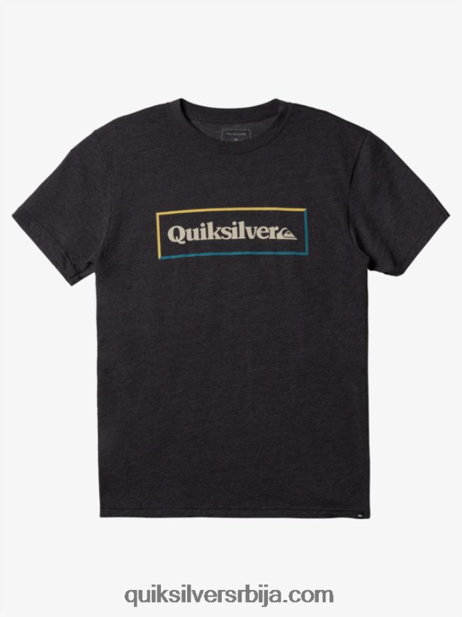 мушкарци Quiksilver мајица са једноставним закључавањем угаљ вријесак Z824VN1166