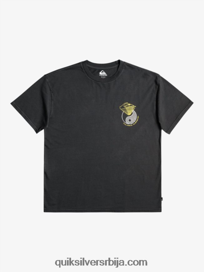 мушкарци Quiksilver тамо мајица црн Z824VN1167