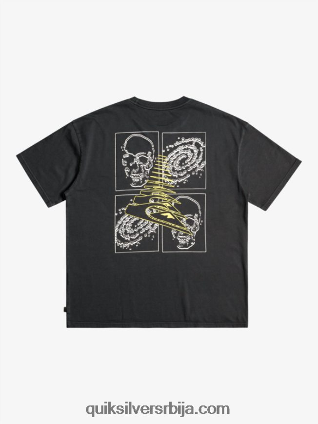 мушкарци Quiksilver тамо мајица црн Z824VN1167