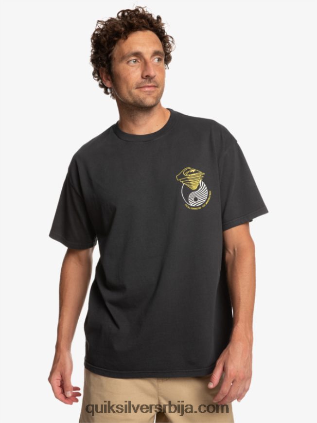мушкарци Quiksilver тамо мајица црн Z824VN1167