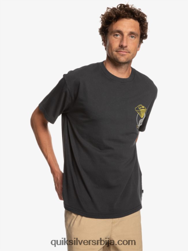 мушкарци Quiksilver тамо мајица црн Z824VN1167