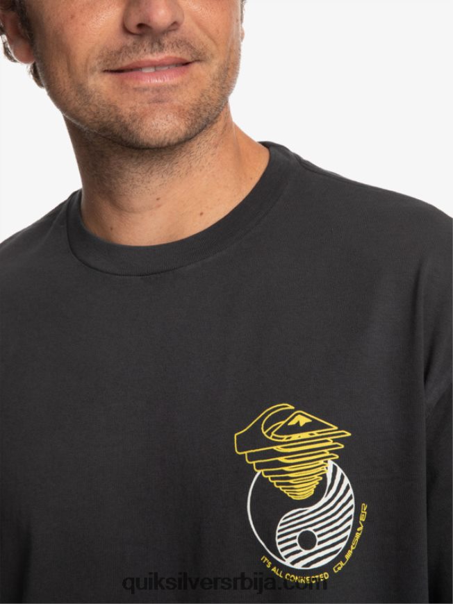 мушкарци Quiksilver тамо мајица црн Z824VN1167