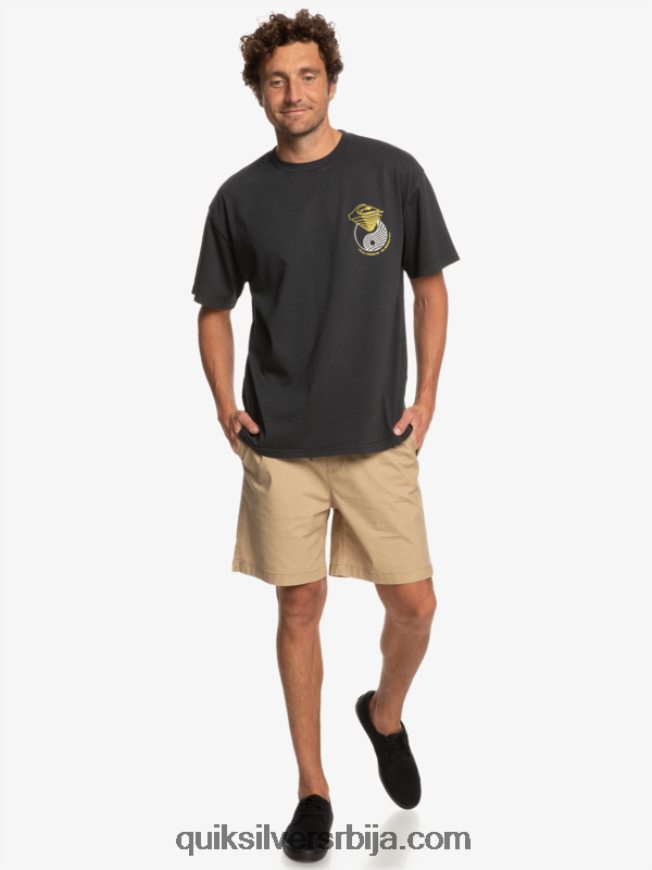 мушкарци Quiksilver тамо мајица црн Z824VN1167