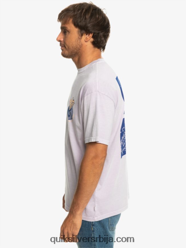 мушкарци Quiksilver тамо мајица пастелно лила Z824VN1168