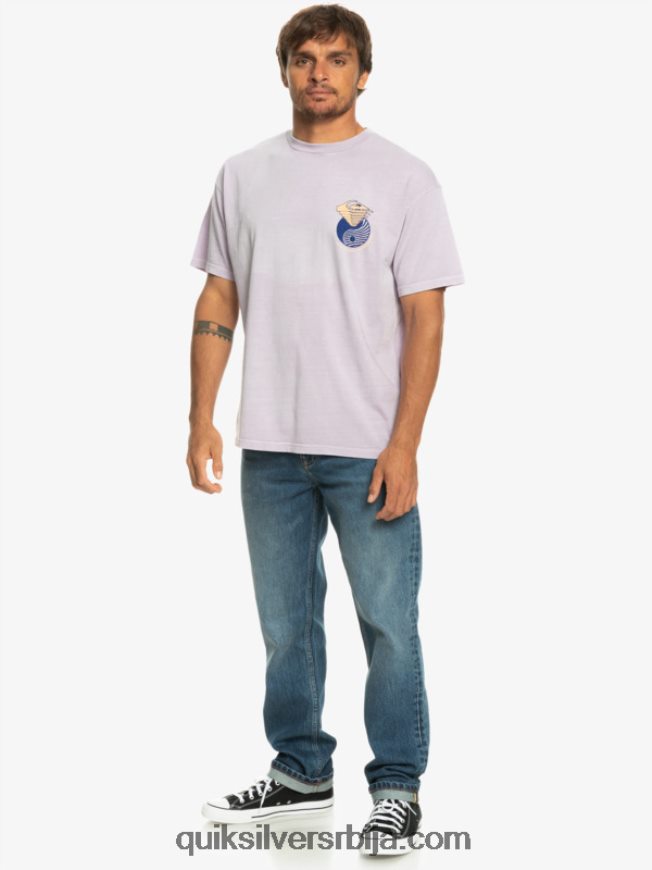 мушкарци Quiksilver тамо мајица пастелно лила Z824VN1168