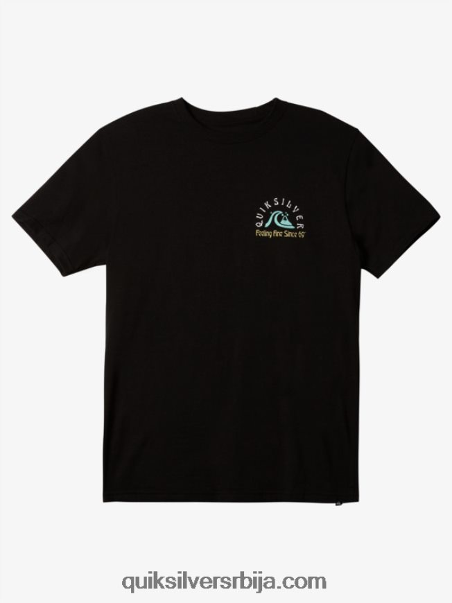 мушкарци Quiksilver оригинална мајица буре црн Z824VN1172