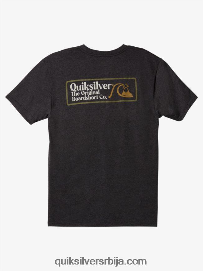 мушкарци Quiksilver квадратна биз мод мајица угаљ вријесак Z824VN1189