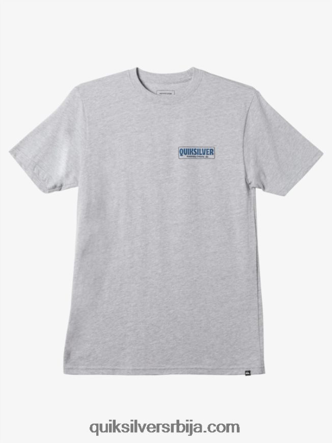 мушкарци Quiksilver пауза мајица атлетски хеатхер Z824VN1192