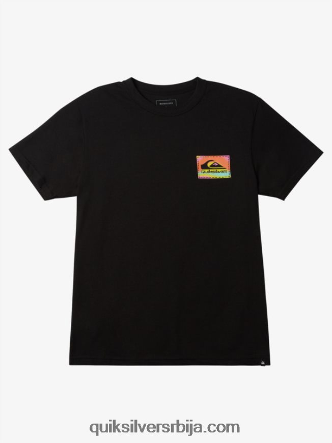 мушкарци Quiksilver цолор флов мајица црн Z824VN1204
