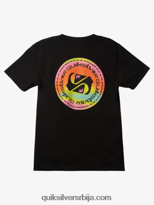 мушкарци Quiksilver цолор флов мајица црн Z824VN1204