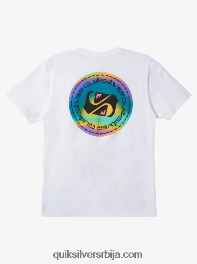 мушкарци Quiksilver цолор флов мајица бео Z824VN1205